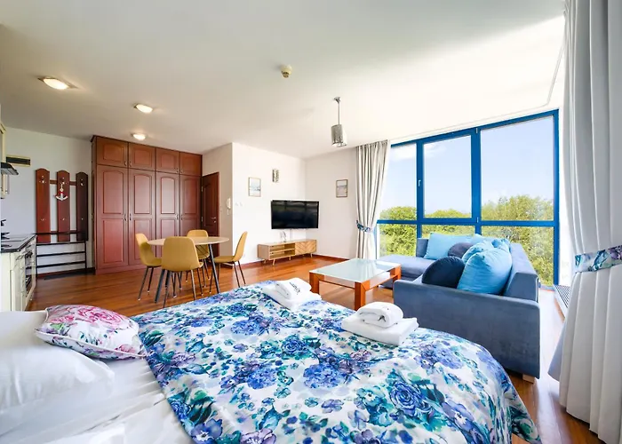 Apartamentyprzymorzu Reymonta Z Widokiem Na Morze Appartement *